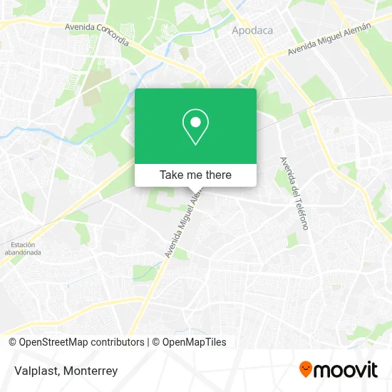 Valplast map