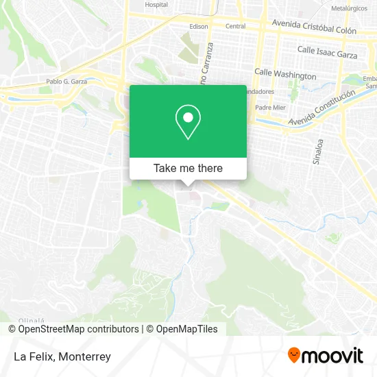 La Felix map
