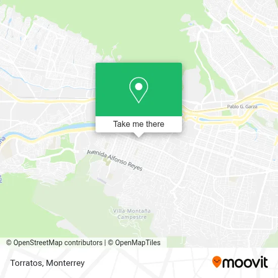 Torratos map