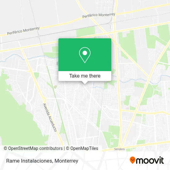 Rame Instalaciones map