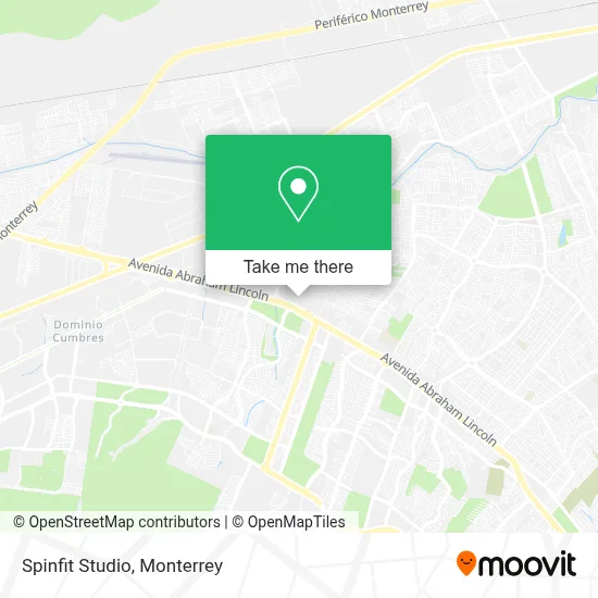 Spinfit Studio map