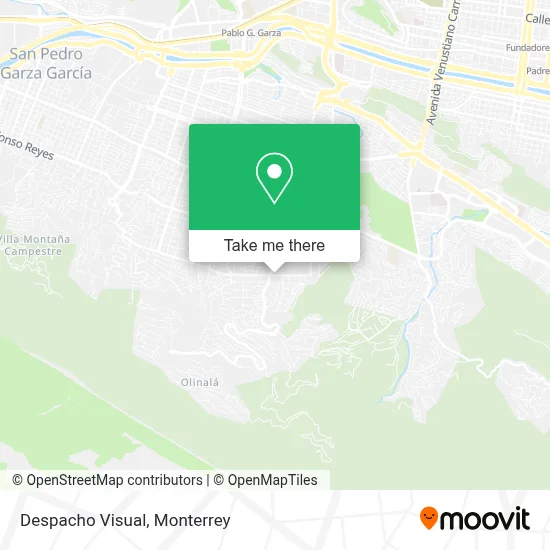 Despacho Visual map
