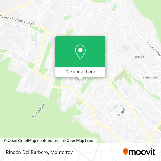 Rincón Del Barbero map