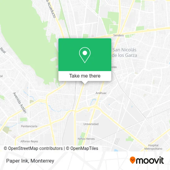 Paper Ink map
