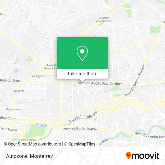 Autozone map