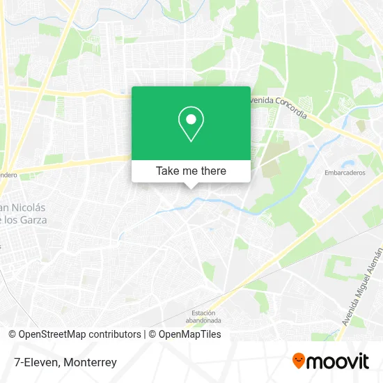 7-Eleven map