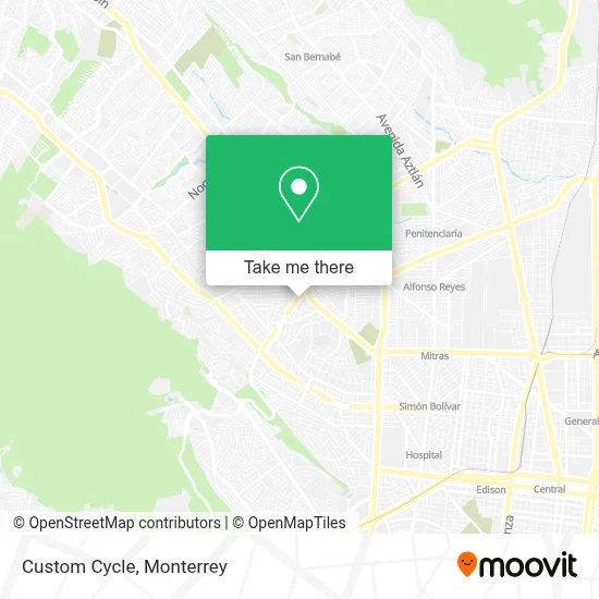 Custom Cycle map