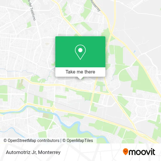 Automotriz Jr map