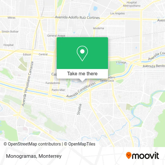 Monogramas map