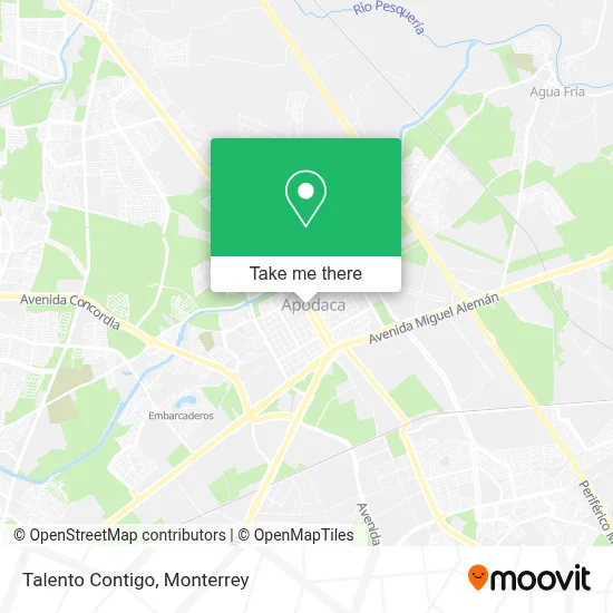 Talento Contigo map