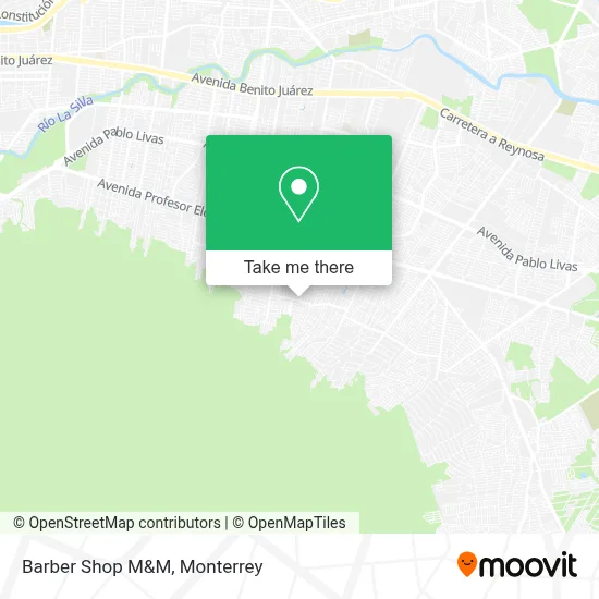 Barber  Shop M&M map