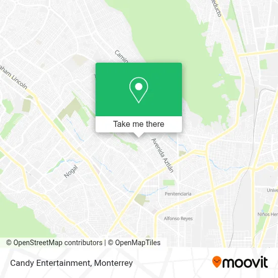 Candy Entertainment map