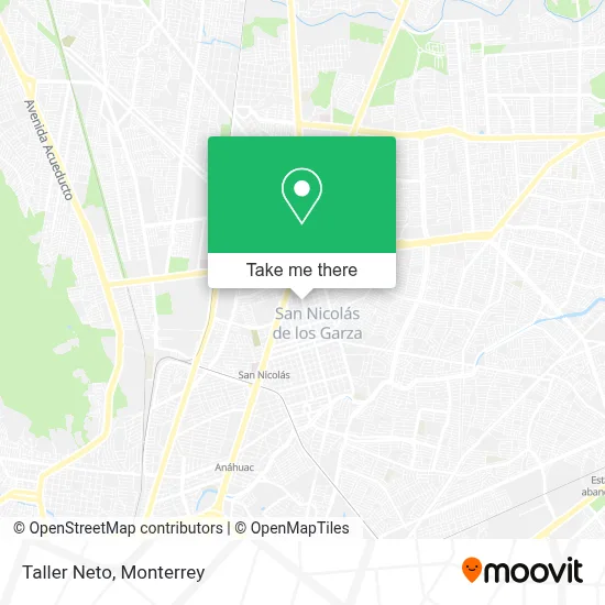 Taller Neto map