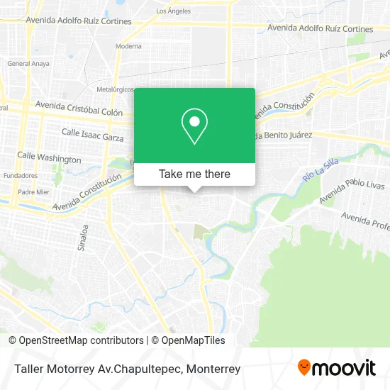 Taller Motorrey Av.Chapultepec map