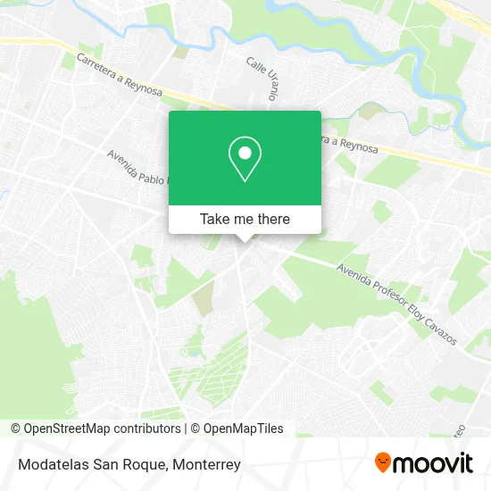 Modatelas San Roque map