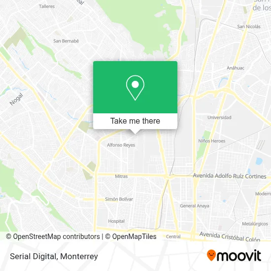 Serial Digital map