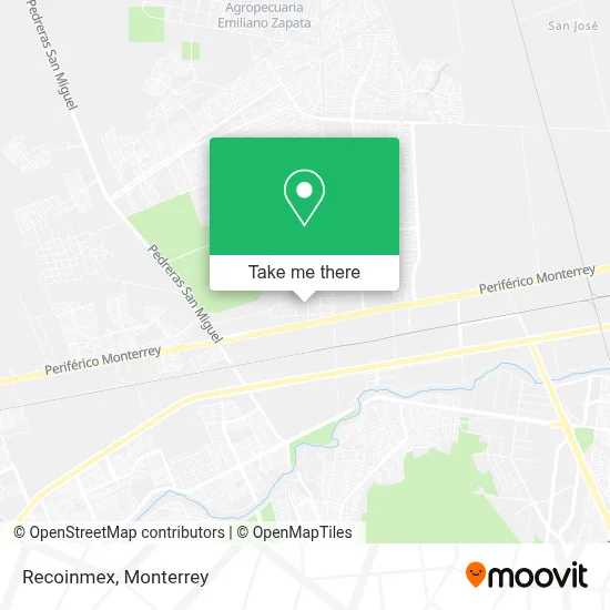 Recoinmex map