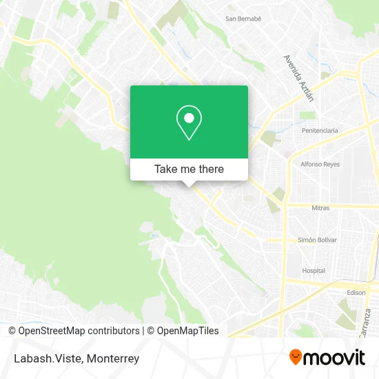 Labash.Viste map