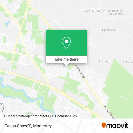 Tacos Chave’S map