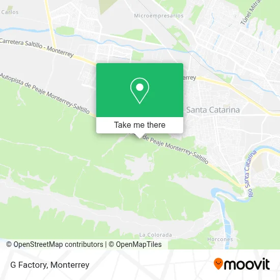 G Factory map