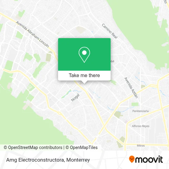 Amg Electroconstructora map
