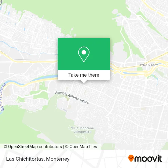 Las Chichitortas map
