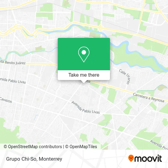 Grupo Chi-So map
