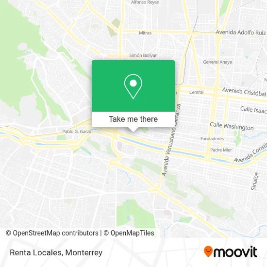 Renta Locales map