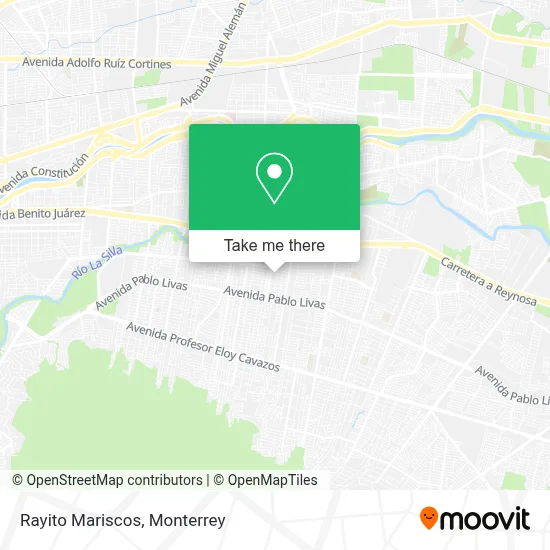 Rayito Mariscos map