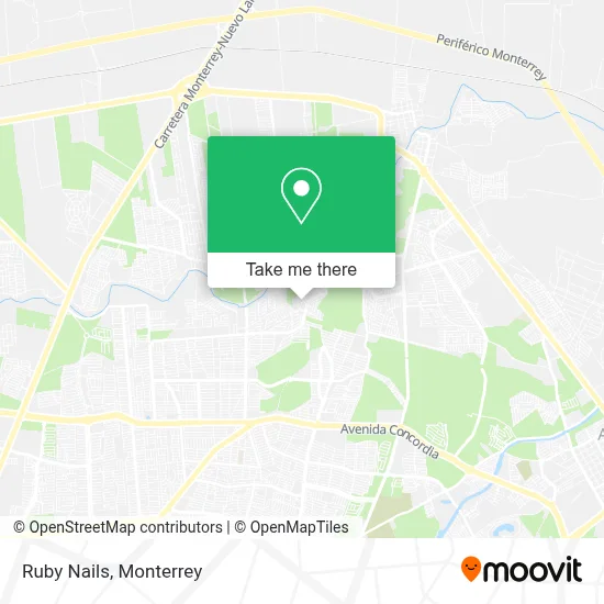 Ruby Nails map
