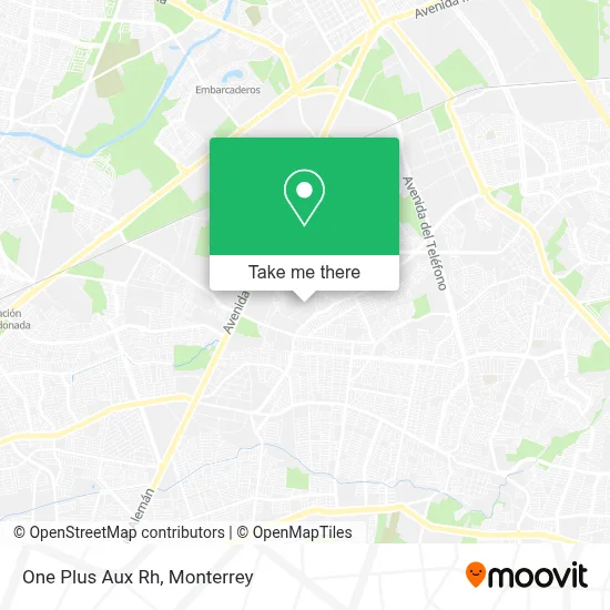 One Plus Aux Rh map