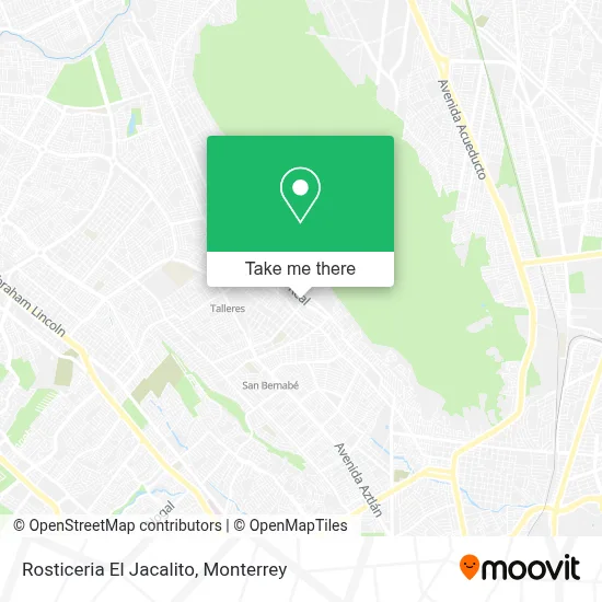 Rosticeria El Jacalito map