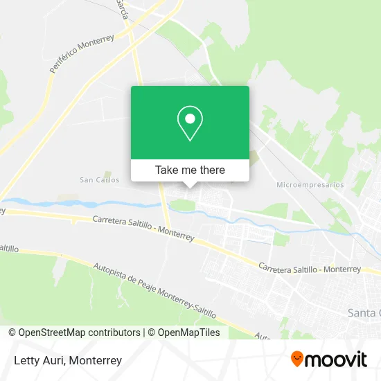 Letty Auri map