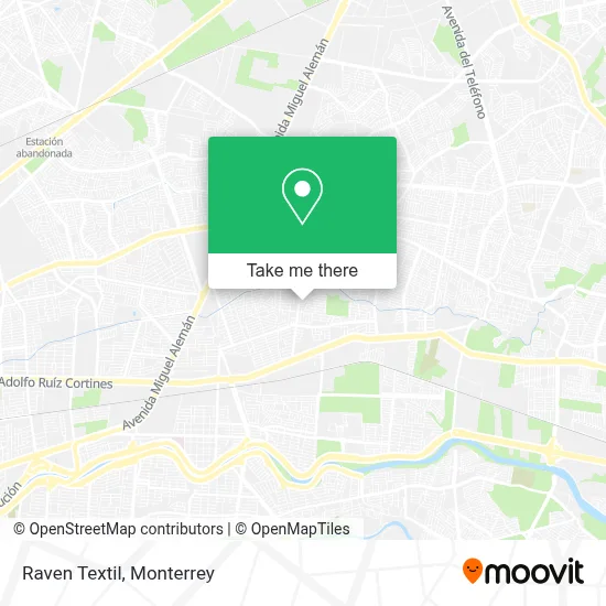 Raven Textil map