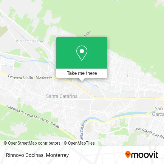 Rinnovo Cocinas map