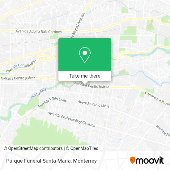 Parque Funeral Santa Maria map