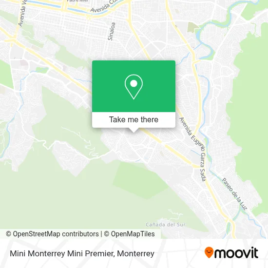 Mini Monterrey  Mini Premier map