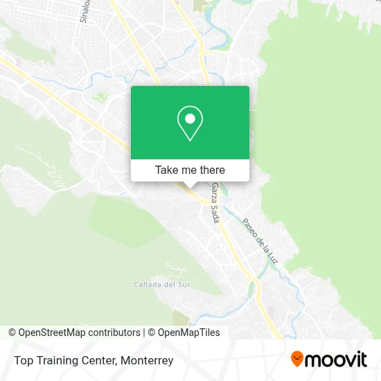 Top Training Center map