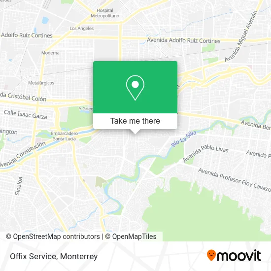 Offix Service map