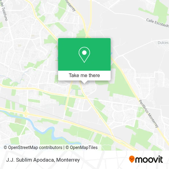 J.J. Sublim Apodaca map