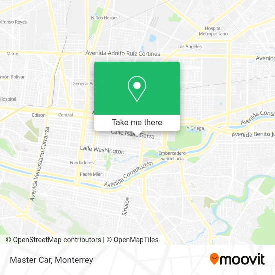 Master Car map