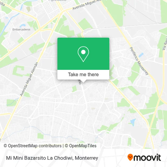Mi Mini Bazarsito La Chodiwi map