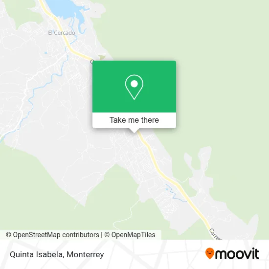 Quinta Isabela map