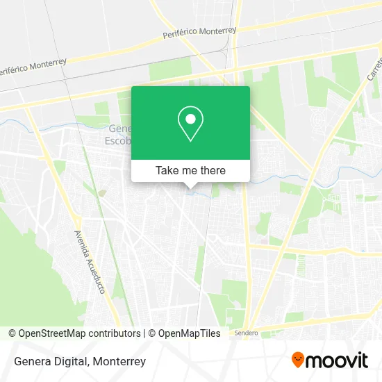 Genera Digital map