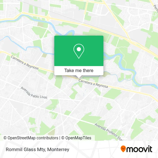 Rommil Glass Mty map