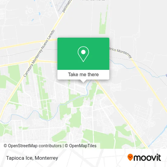 Tapioca Ice map