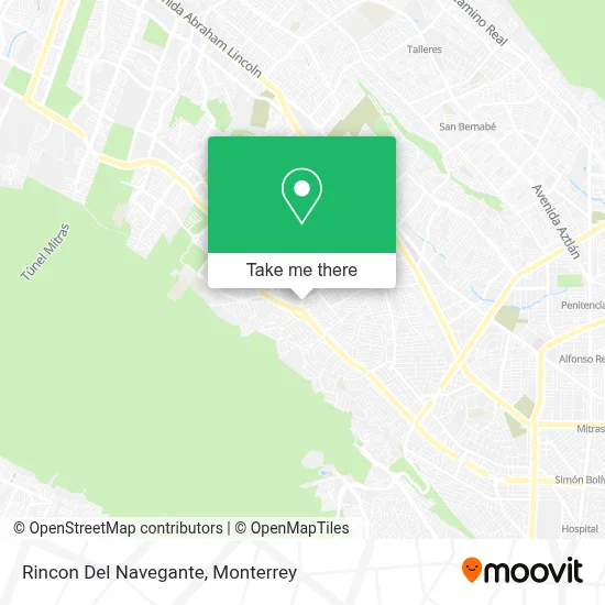 Rincon Del Navegante map
