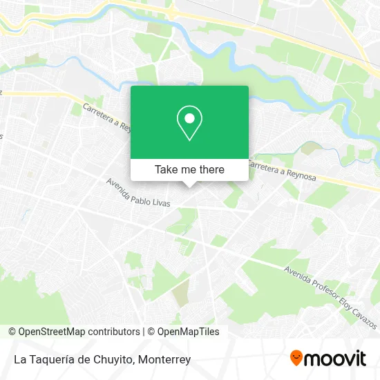 La Taquería de Chuyito map