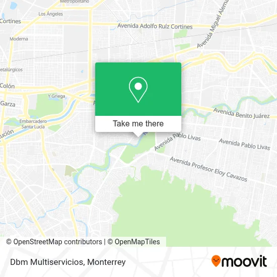 Dbm Multiservicios map
