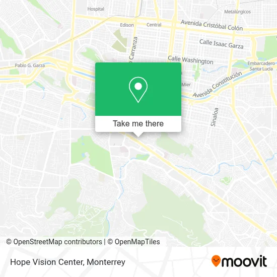 Hope Vision Center map